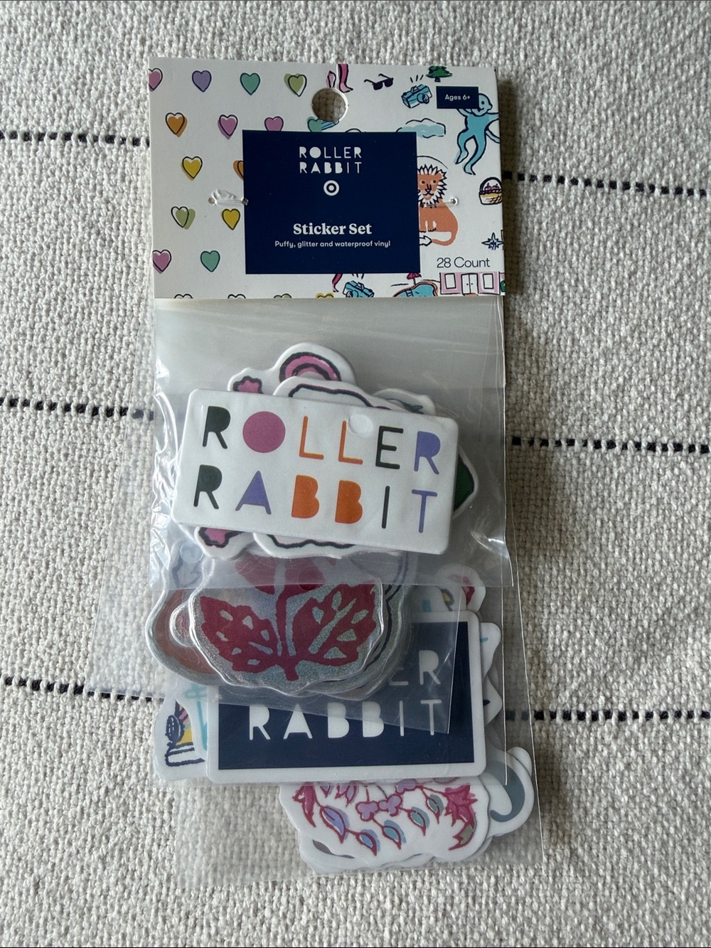 NWT Roller Rabbit x Target Sticker Pack